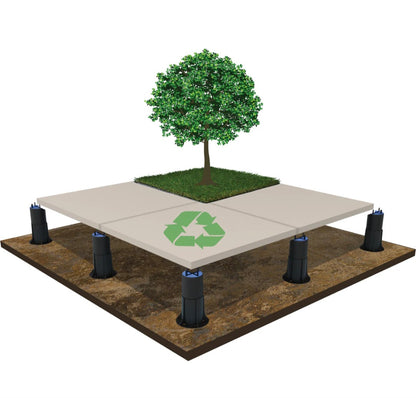 36 x FIGREX Stelzlager MP4 / 90 - 160 mm / Karton à 36 Stk.