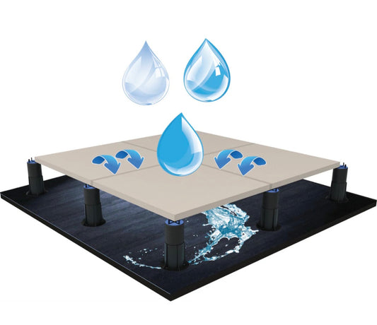 36 x FIGREX Stelzlager MP2 / 40 - 70 mm / Karton à 36 Stk.