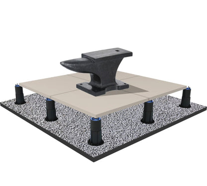 36 x FIGREX Stelzlager MP4 / 90 - 160 mm / Karton à 36 Stk.